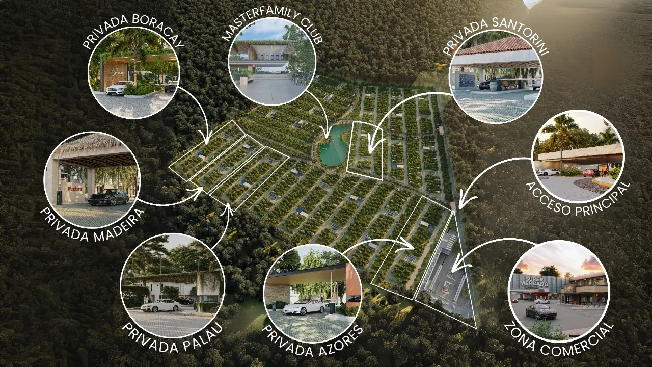 Master plan general de Isla Diamante