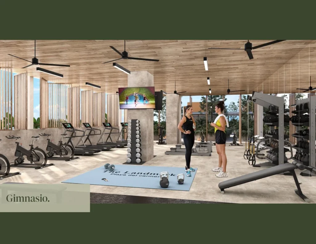 Gimnasio del Sky Club de The Landmark