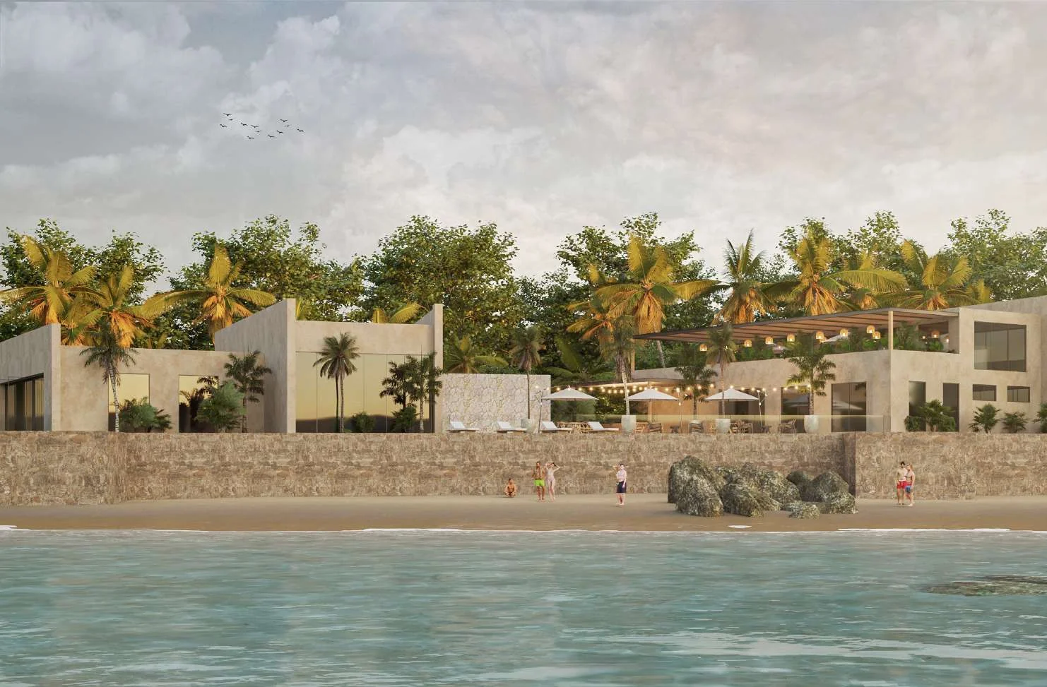 Portamar, residencial con lotes y casas frente al mar en la Riviera Veracruzana